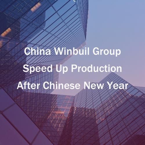Winbuil Resumes Full-Speed Production 